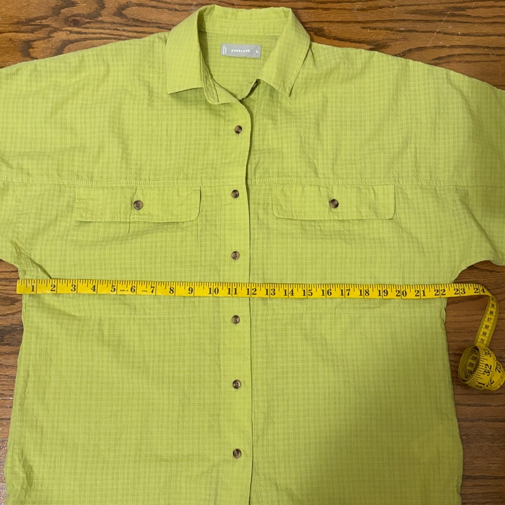 Everlane The Cotton Tourist Shirt Womens Small Pickled Plaid - Picture 8 of 9